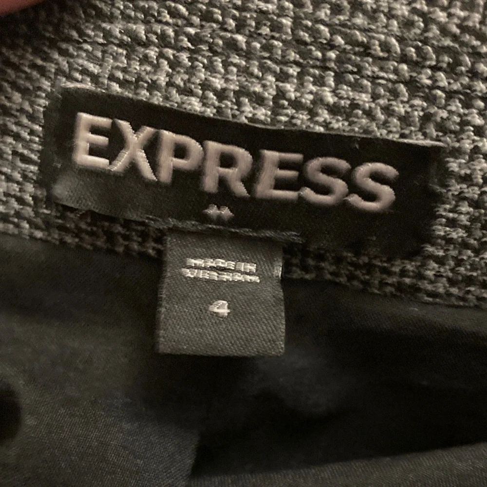 Express‎ Charcoal Women's Blazer 4